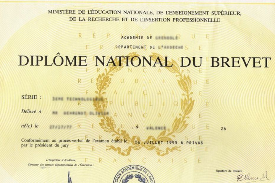 Remise des diplômes du DNB 2020