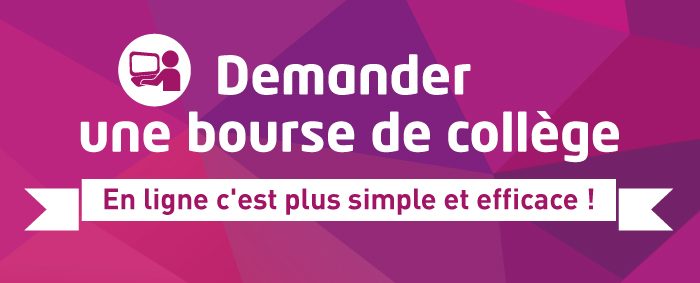 BOURSES de collège jusqu’au 19 octobre 2023