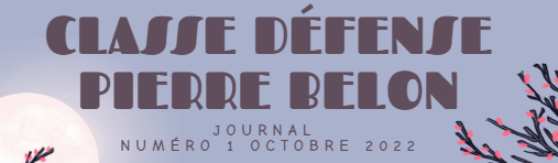 Journal n°1 octobre 2022